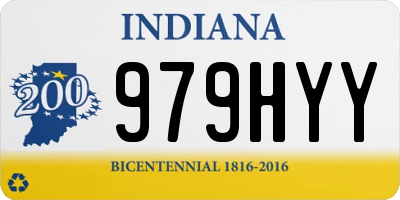 IN license plate 979HYY