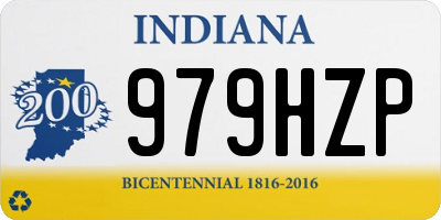 IN license plate 979HZP