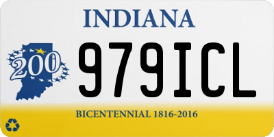 IN license plate 979ICL