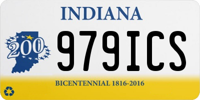 IN license plate 979ICS
