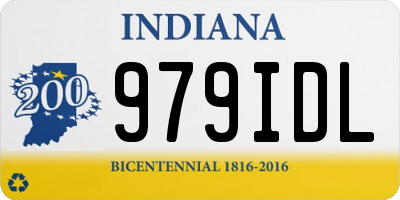 IN license plate 979IDL
