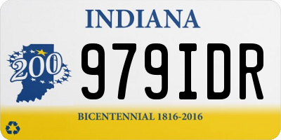 IN license plate 979IDR