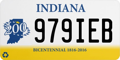 IN license plate 979IEB
