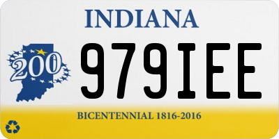 IN license plate 979IEE