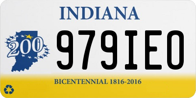 IN license plate 979IEO