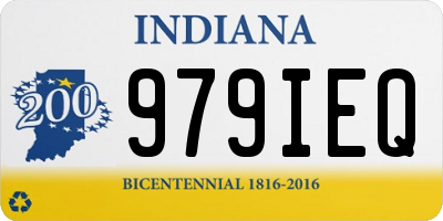 IN license plate 979IEQ