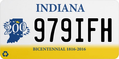 IN license plate 979IFH