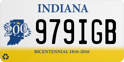 IN license plate 979IGB