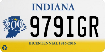 IN license plate 979IGR