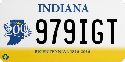 IN license plate 979IGT