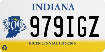 IN license plate 979IGZ