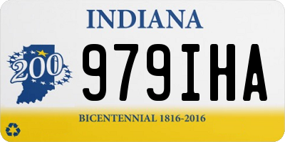 IN license plate 979IHA