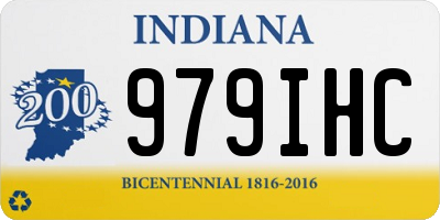 IN license plate 979IHC