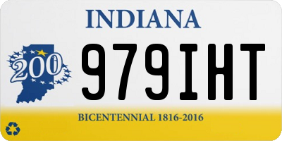 IN license plate 979IHT