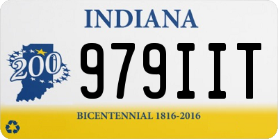 IN license plate 979IIT