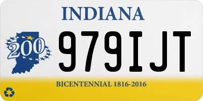 IN license plate 979IJT
