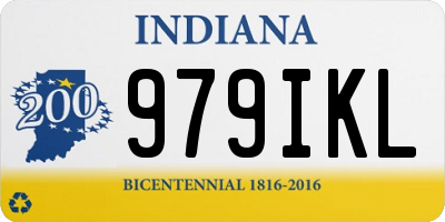 IN license plate 979IKL