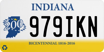 IN license plate 979IKN