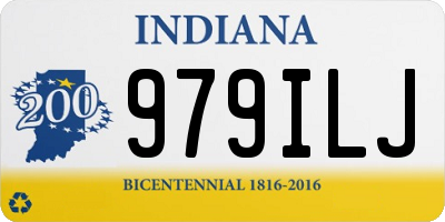 IN license plate 979ILJ