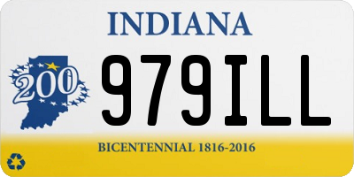 IN license plate 979ILL