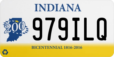 IN license plate 979ILQ