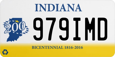 IN license plate 979IMD