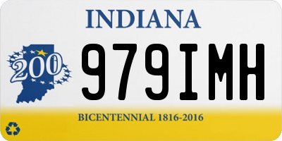 IN license plate 979IMH