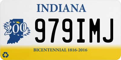 IN license plate 979IMJ