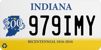 IN license plate 979IMY