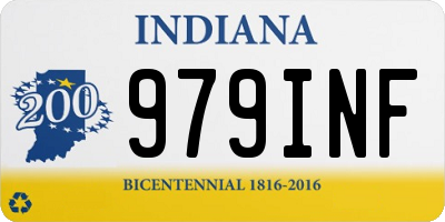 IN license plate 979INF