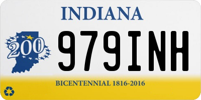 IN license plate 979INH