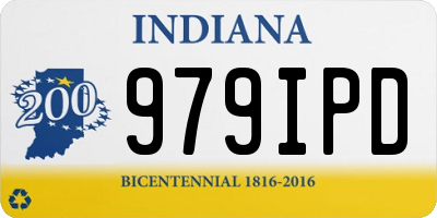 IN license plate 979IPD