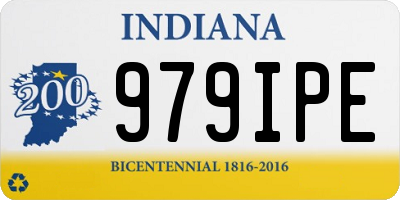 IN license plate 979IPE