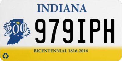 IN license plate 979IPH