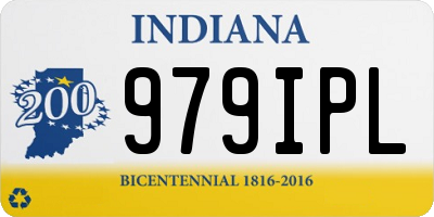 IN license plate 979IPL