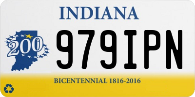 IN license plate 979IPN
