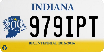 IN license plate 979IPT