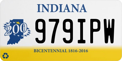 IN license plate 979IPW