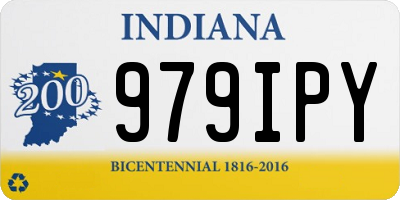 IN license plate 979IPY