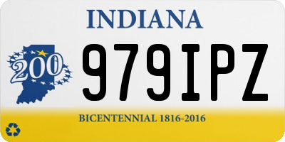 IN license plate 979IPZ