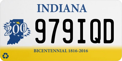 IN license plate 979IQD