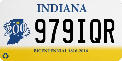 IN license plate 979IQR