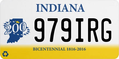 IN license plate 979IRG