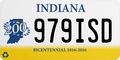 IN license plate 979ISD