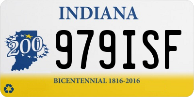IN license plate 979ISF