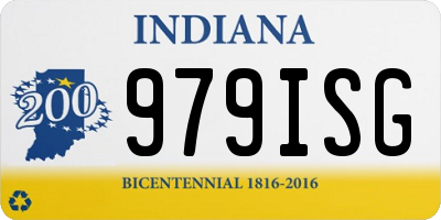 IN license plate 979ISG