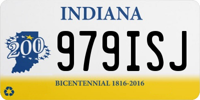 IN license plate 979ISJ