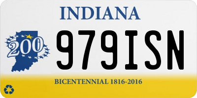IN license plate 979ISN