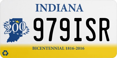 IN license plate 979ISR