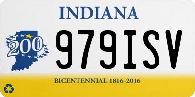 IN license plate 979ISV
